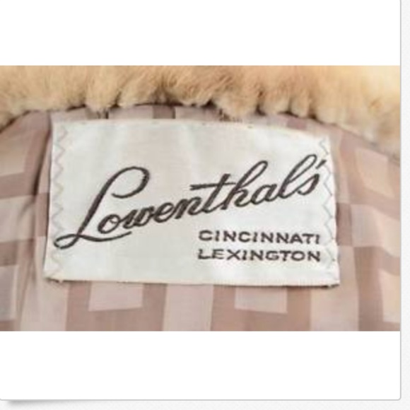 Vintage 70's Blonde Mink Fur Leather Coat** - Picture 8 of 8